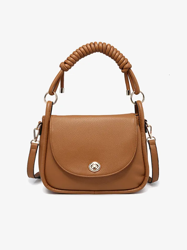 Effie Vegan Messenger Satchel sold by Jen & Co.