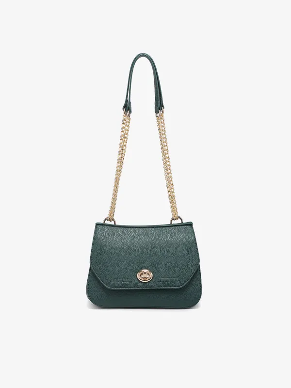 Lottie Vegan Chain Crossbody made by Jen & Co.