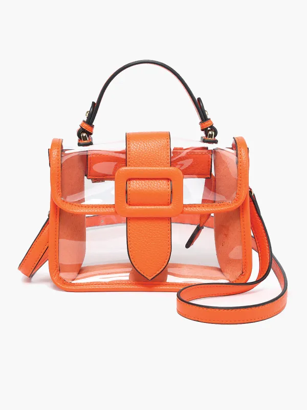 Toni Clear Crossbody made by Jen & Co.