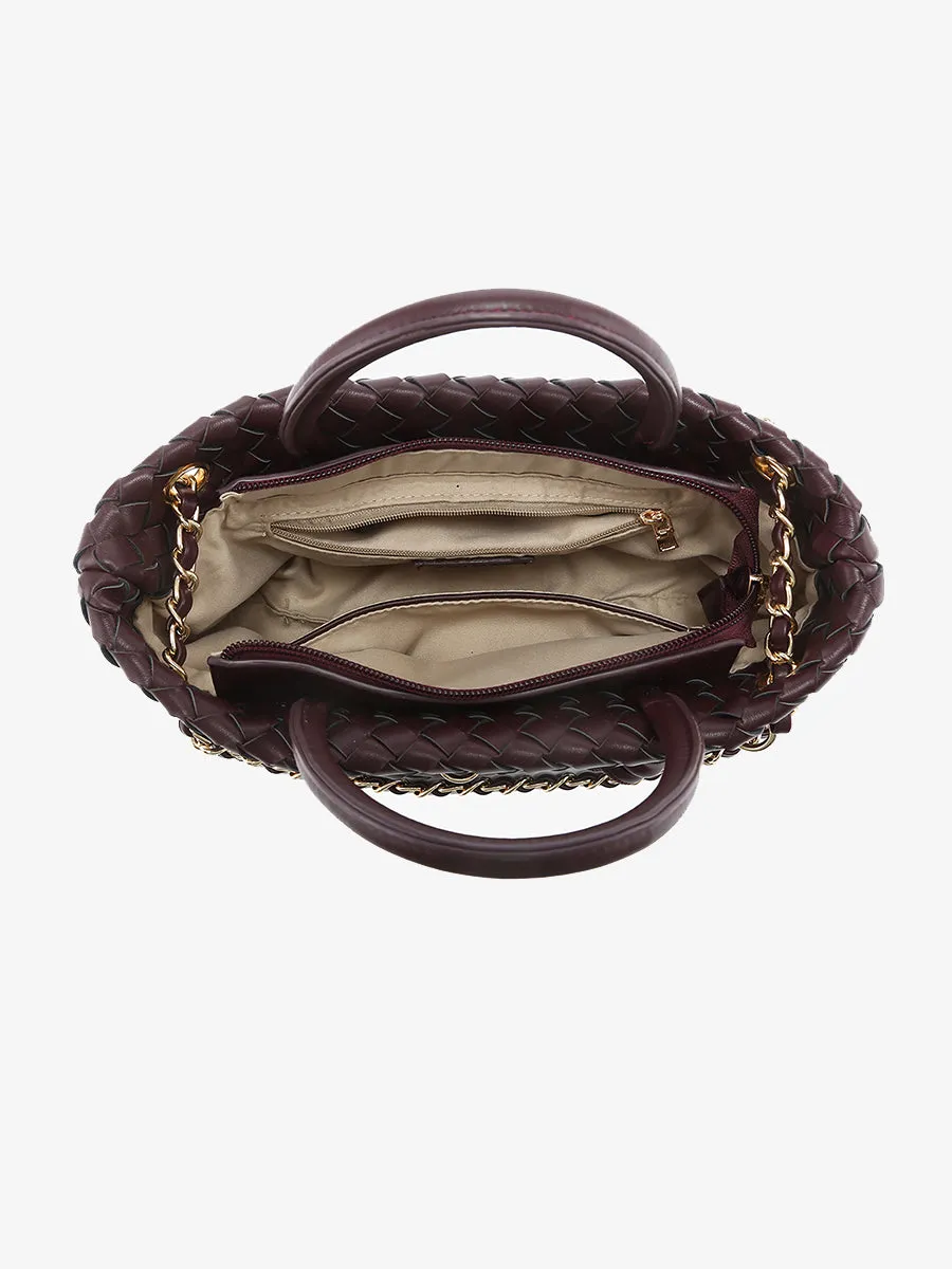 Fallon Vegan Satchel sold by Jen & Co. product image thumbnail 4