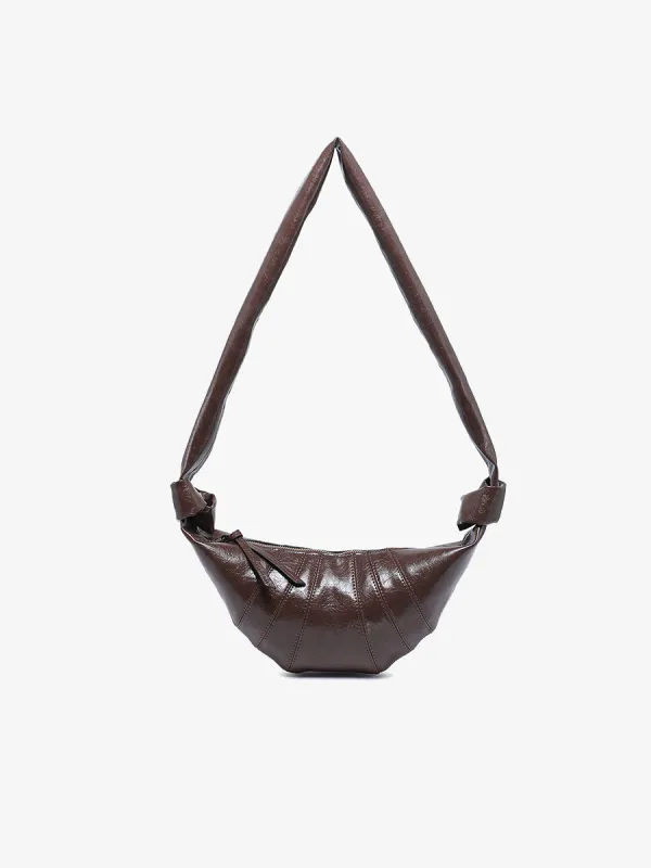 Kara Vegan Croissant Sling Bag sold by Jen & Co.