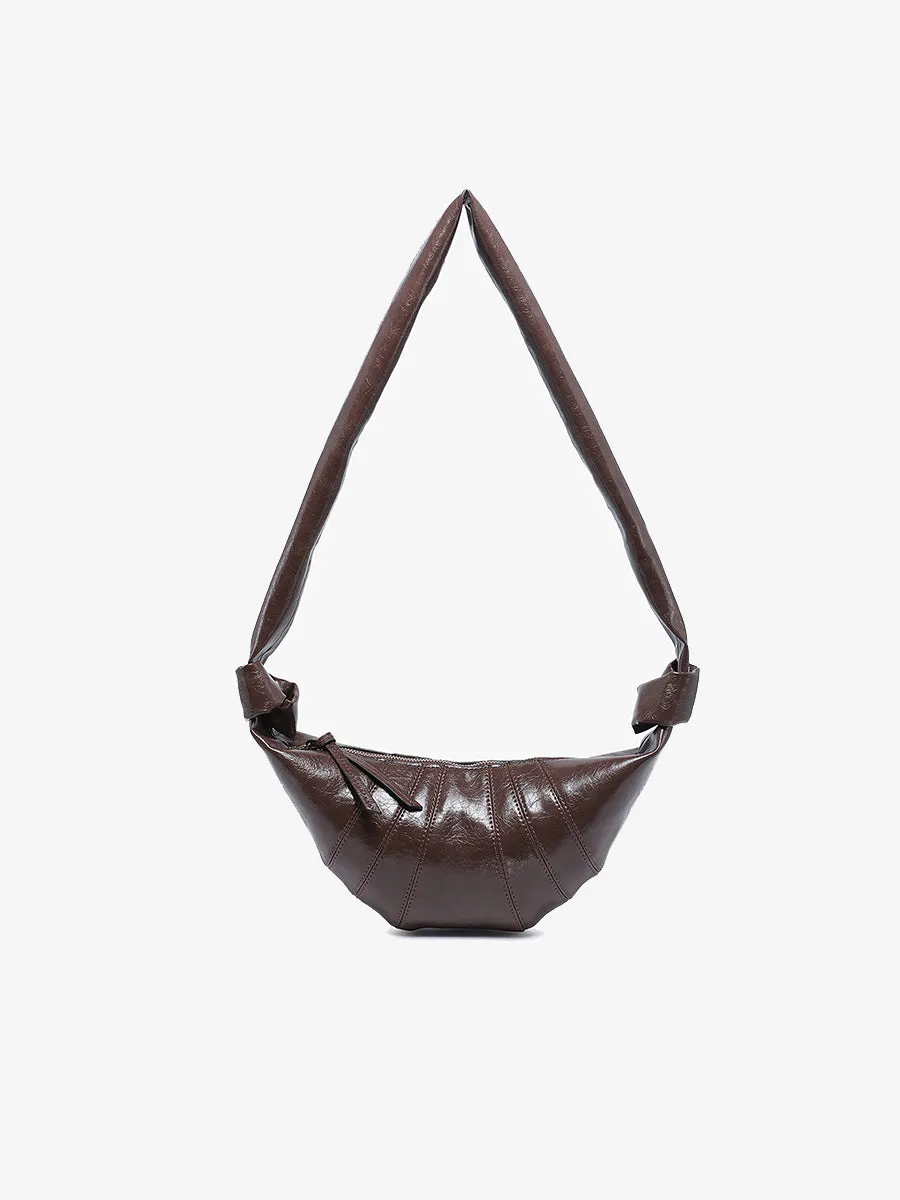 Kara Vegan Croissant Sling Bag sold by Jen & Co.