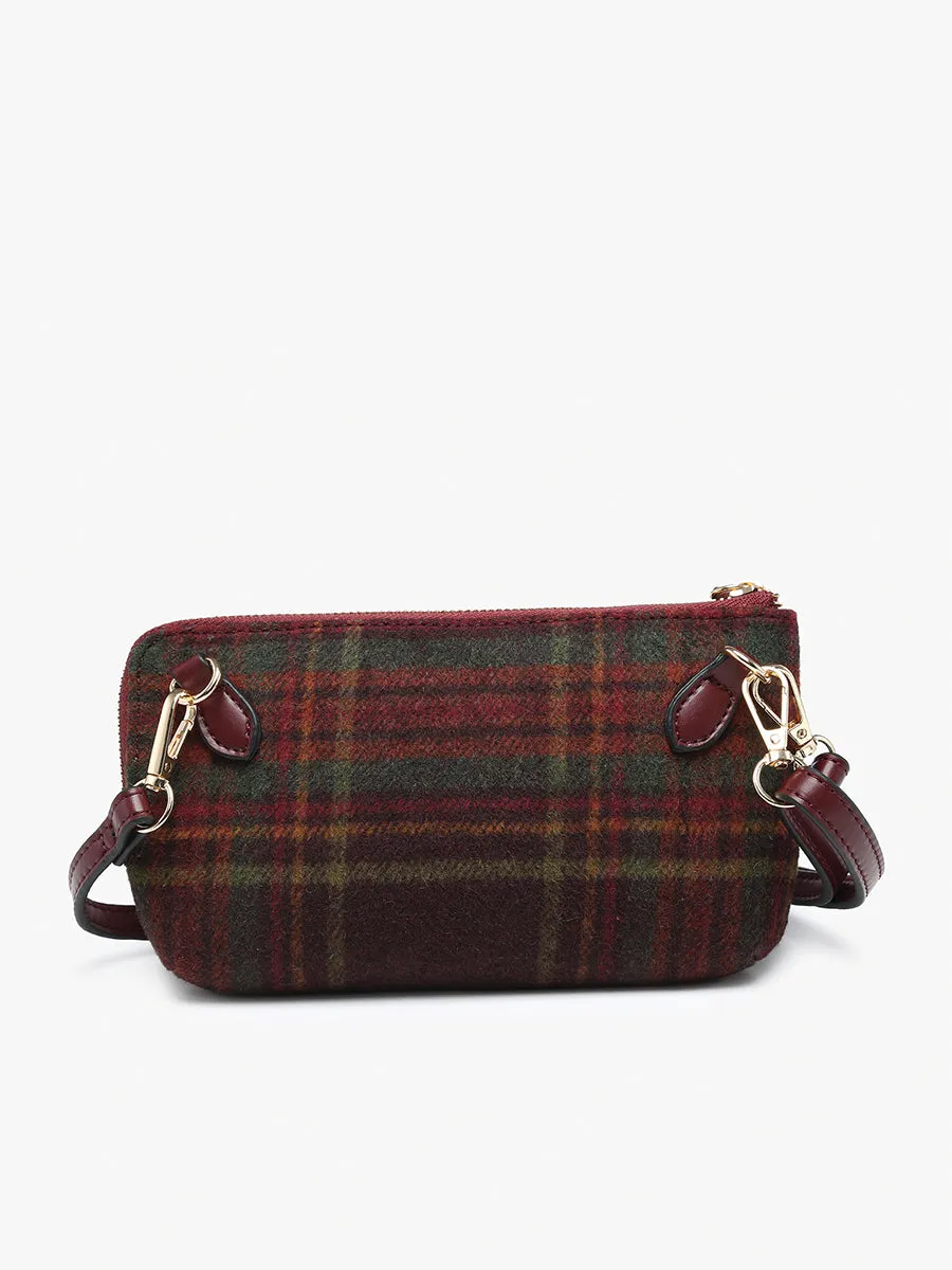 Kendall Plaid Crossbody sold by Jen & Co. product image thumbnail 3