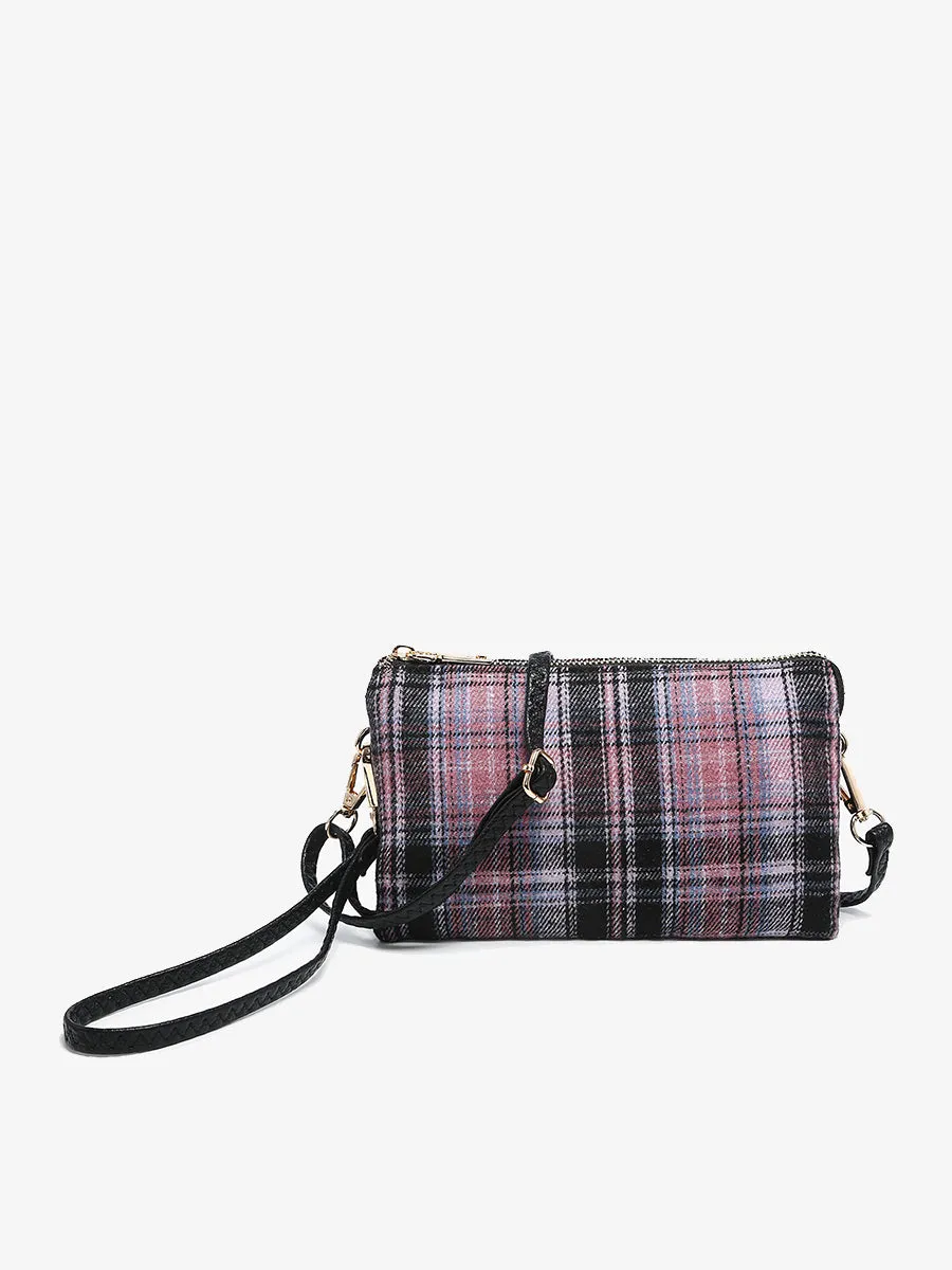 Riley Vegan Plaid Crossbody sold by Jen & Co. product image thumbnail 2