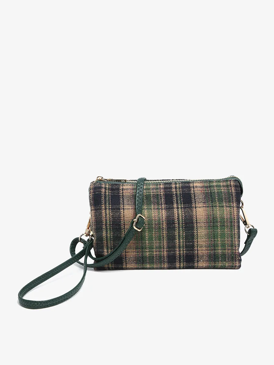 Riley Vegan Plaid Crossbody sold by Jen & Co. product image thumbnail 3