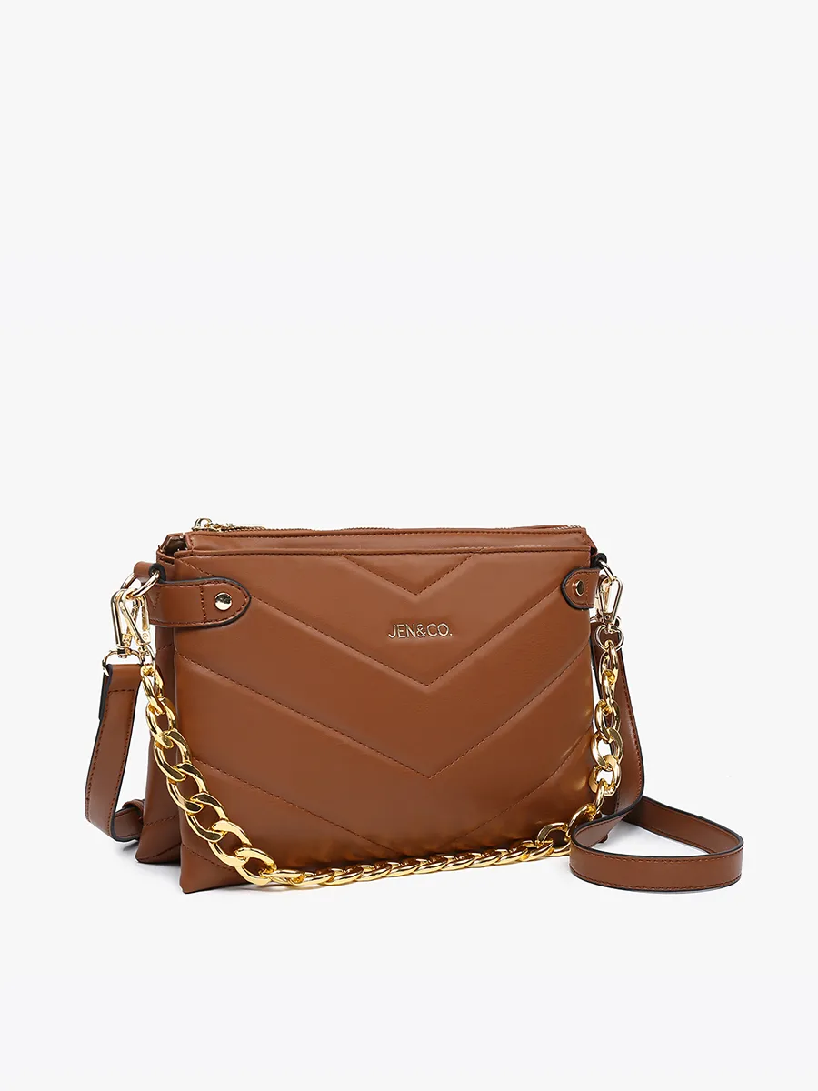 Britt Vegan Puffer Crossbody sold by Jen & Co. product image thumbnail 2