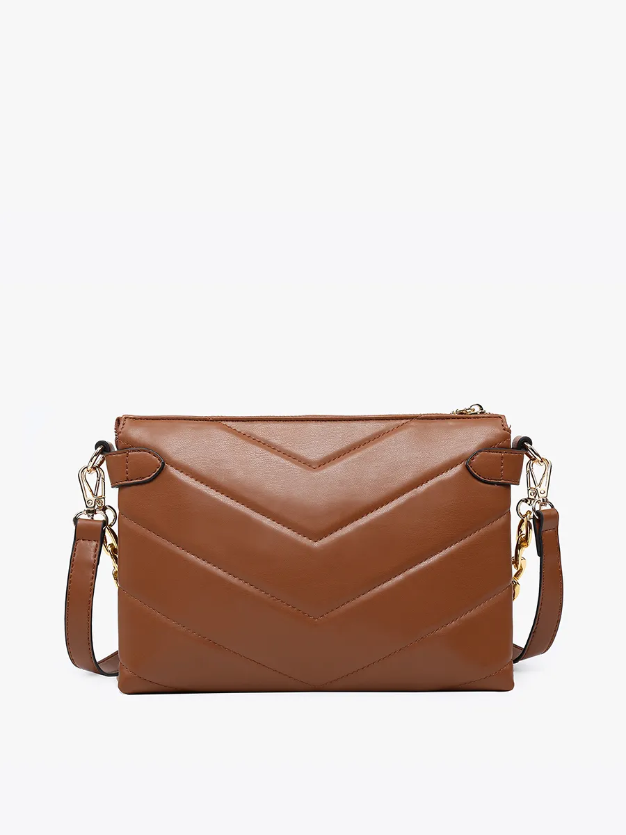 Britt Vegan Puffer Crossbody sold by Jen & Co. product image thumbnail 3