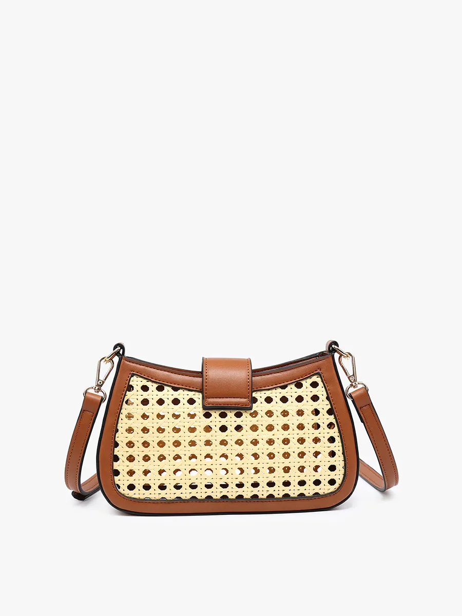 Miller Vegan Rattan Crossbody sold by Jen & Co. product image thumbnail 3