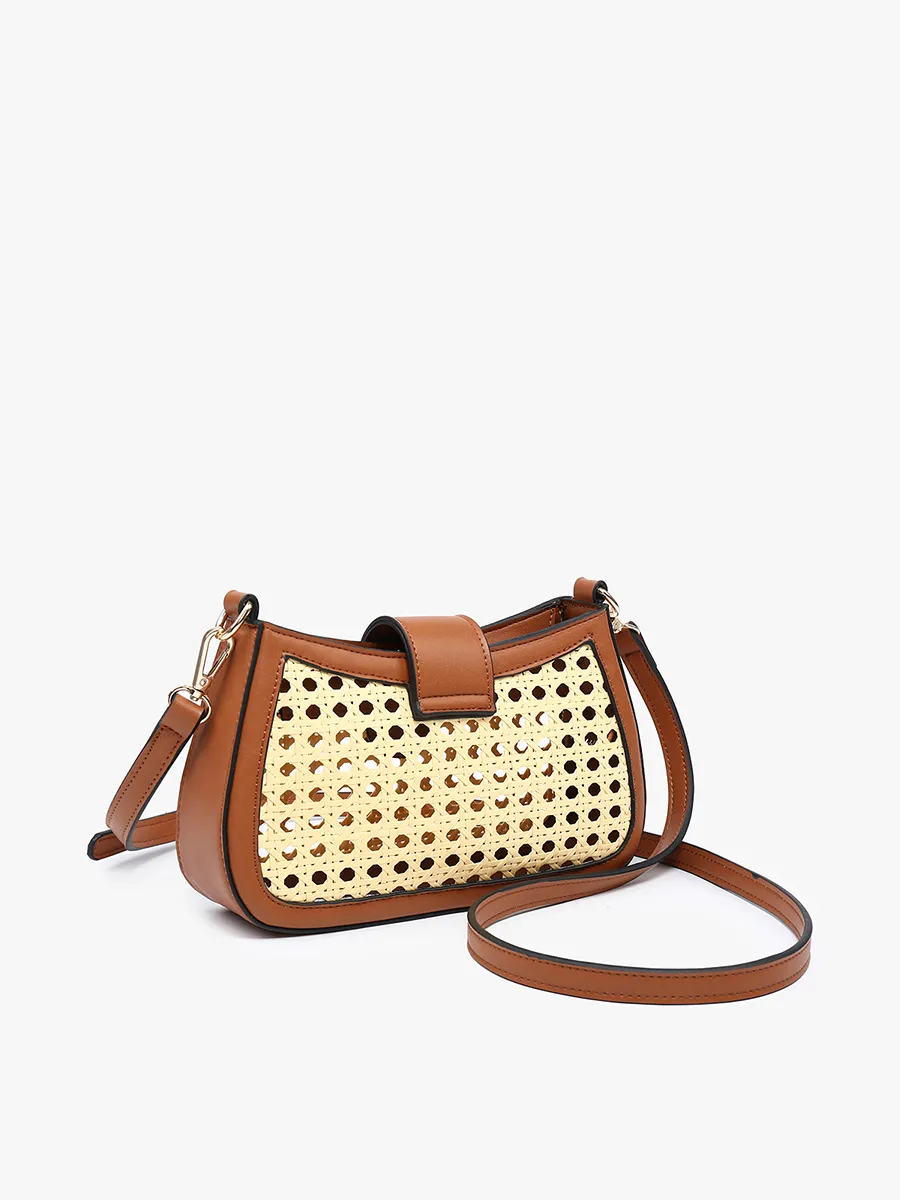 Miller Vegan Rattan Crossbody sold by Jen & Co. product image thumbnail 2