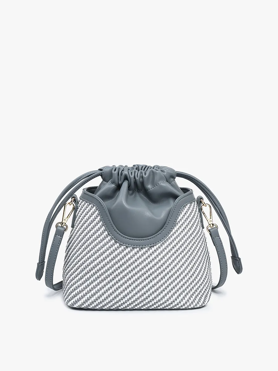 Juniper Vegan Woven Bucket Bag sold by Jen & Co. product image thumbnail 3