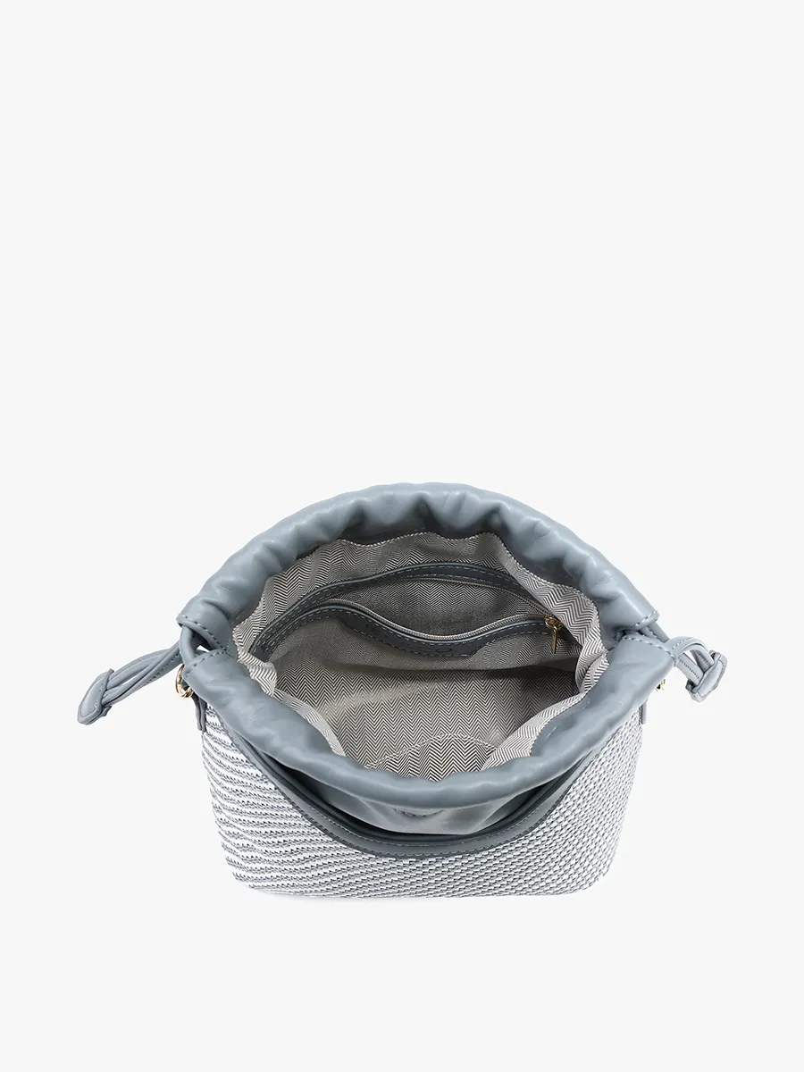 Juniper Vegan Woven Bucket Bag sold by Jen & Co. product image thumbnail 4