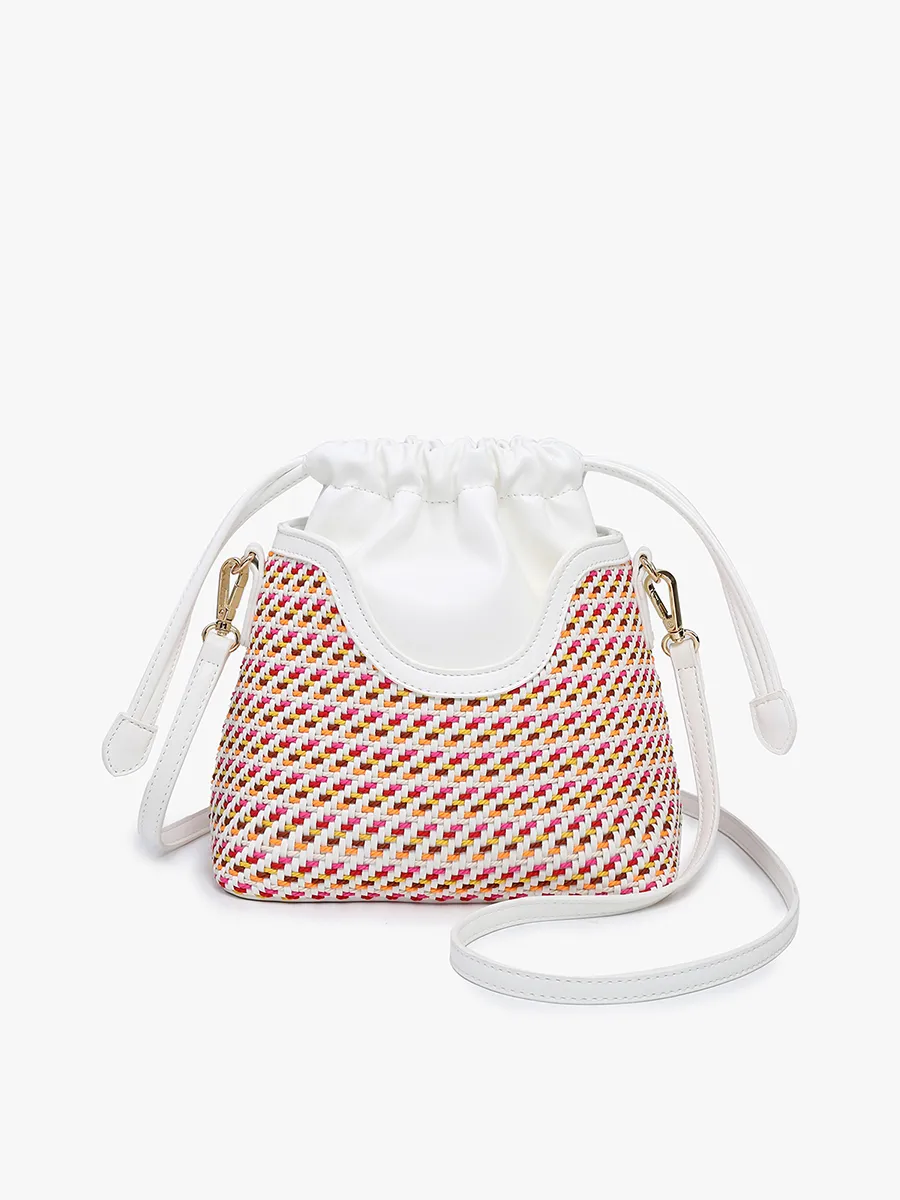 Juniper Vegan Woven Bucket Bag sold by Jen & Co.