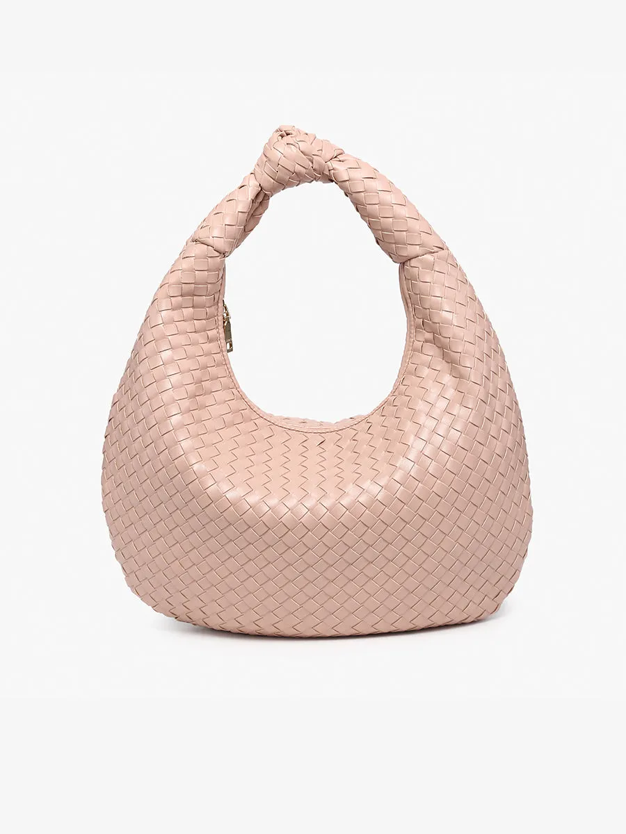 Valentina Vegan Woven Hobo sold by Jen & Co.