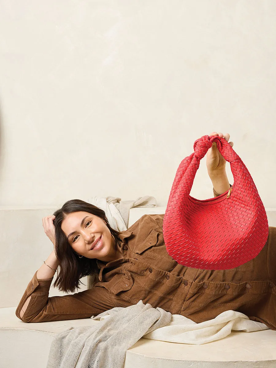 Valentina Vegan Woven Hobo sold by Jen & Co. product image thumbnail 5