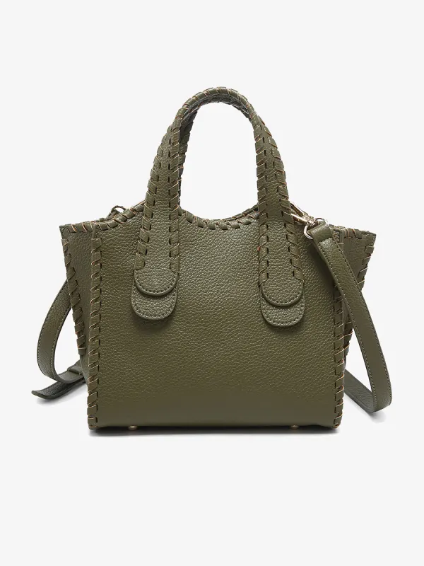 Marla Vegan Satchel sold by Jen & Co.