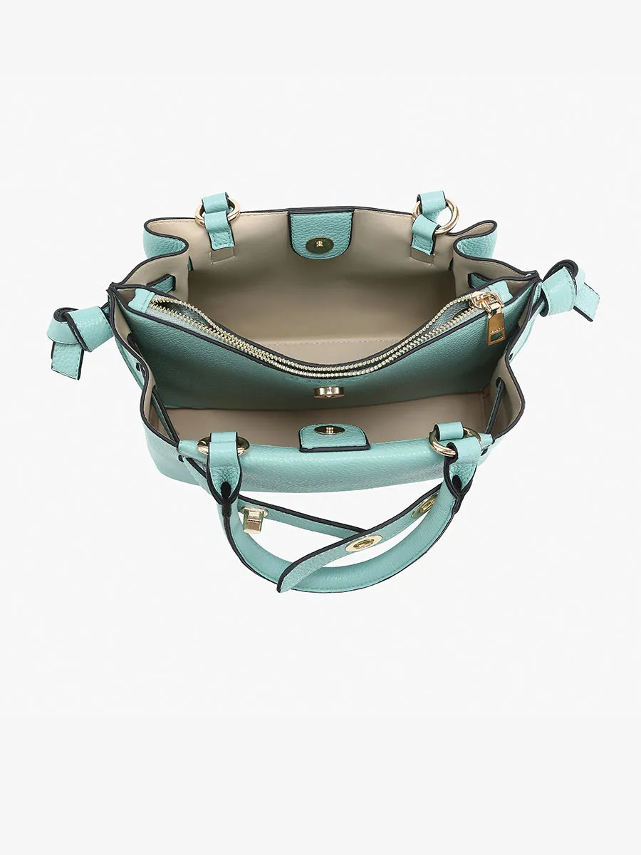 Maddie Vegan Satchel sold by Jen & Co. product image thumbnail 4