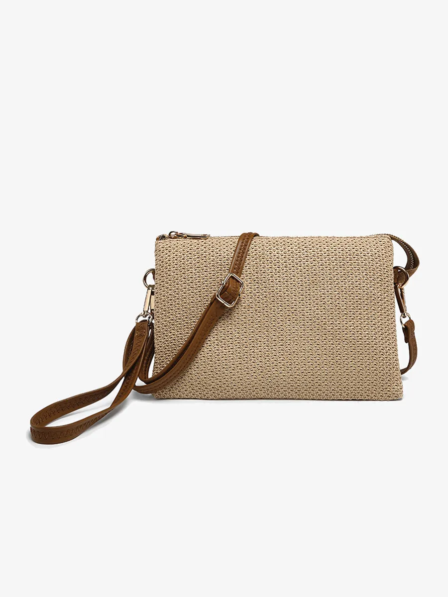 Izzy Vegan Straw Woven Crossbody sold by Jen & Co. product image thumbnail 4