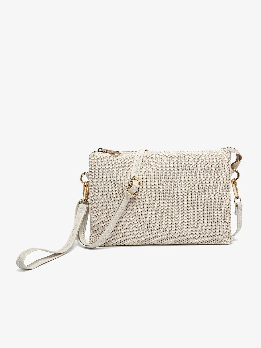 Izzy Vegan Straw Woven Crossbody sold by Jen & Co. product image thumbnail 2