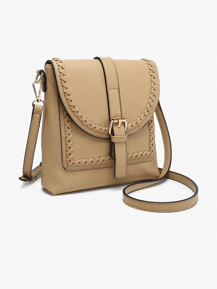 Roberta Vegan Whipstitch Crossbody sold by Jen & Co. product image thumbnail 2