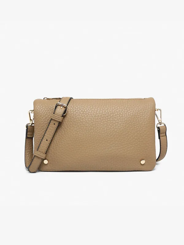Phiona Vegan Stud Crossbody made by Jen & Co.