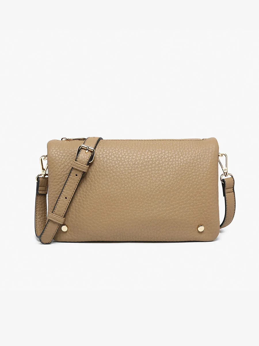 Phiona Vegan Stud Crossbody sold by Jen & Co.
