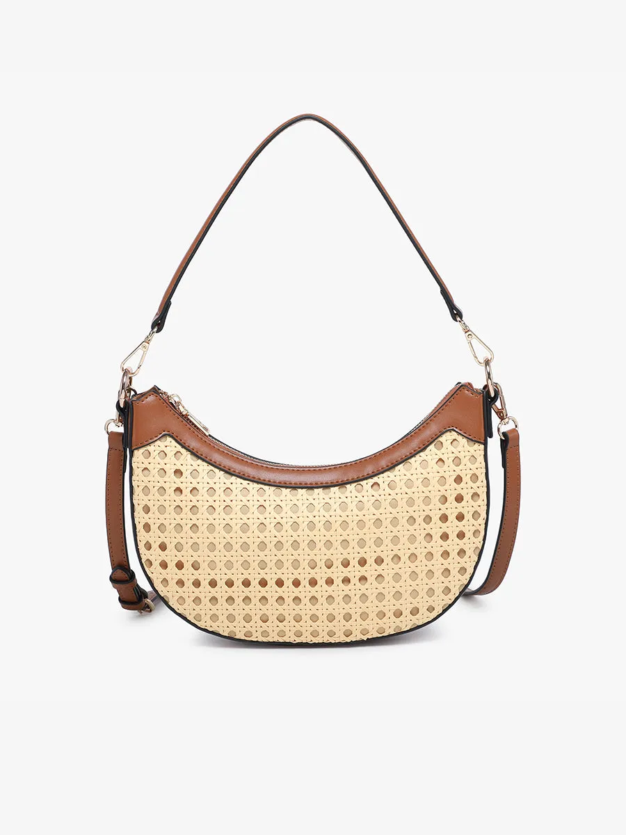 Daisy Vegan Rattan Crossbody sold by Jen & Co. product image thumbnail 3