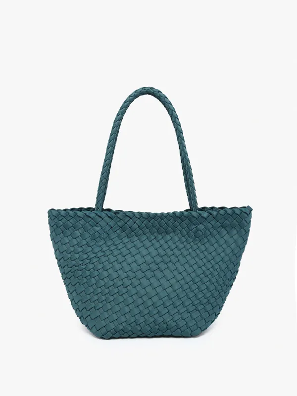 Ava Handwoven Bucket Bag/Tote sold by Jen & Co.