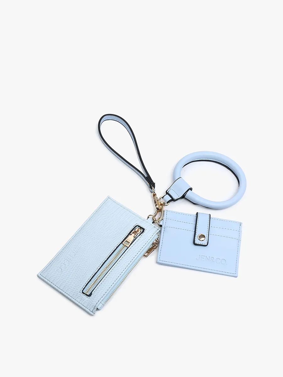 Libby Vegan Lizard Wallet Bangle sold by Jen & Co. product image thumbnail 2