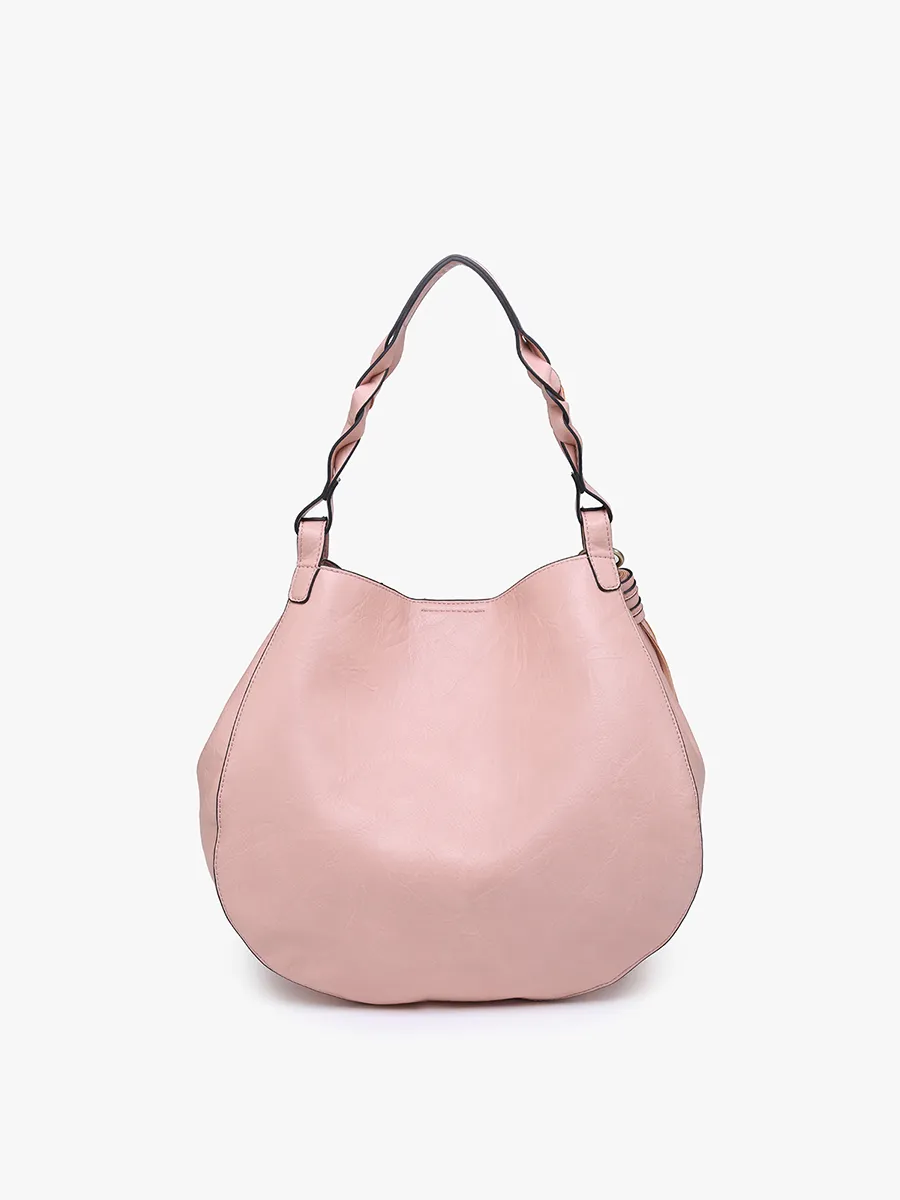 Eloise Vegan Large Tassel Hobo sold by Jen & Co. product image thumbnail 2