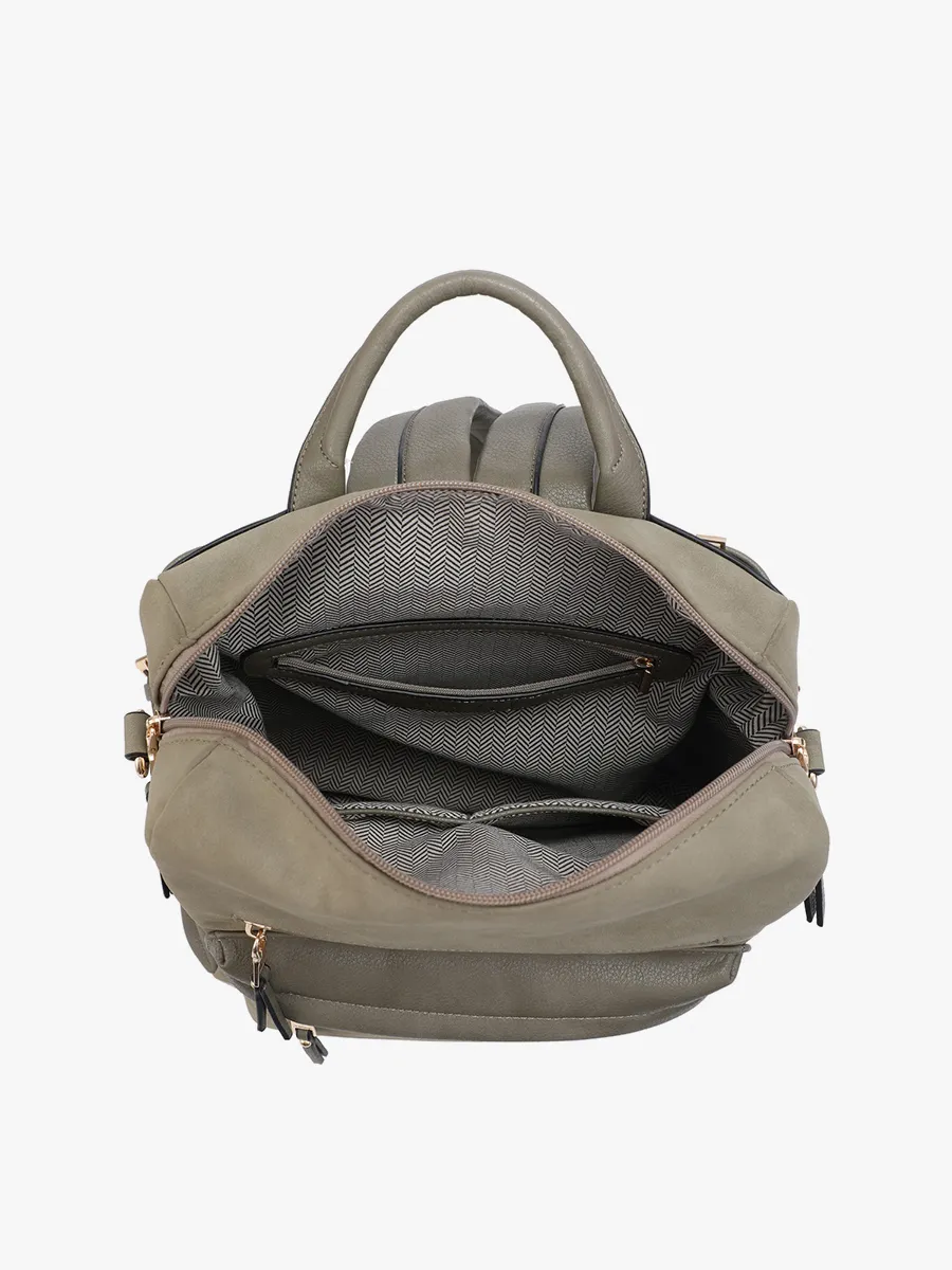 Amelia Vegan Houndstooth Backpack sold by Jen & Co. product image thumbnail 2