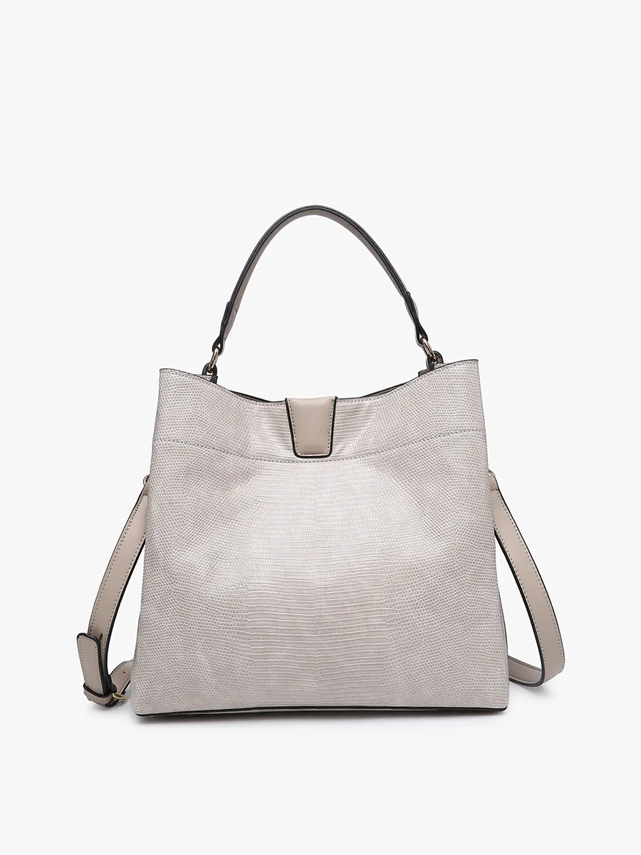 Tati Vegan Lizard Satchel sold by Jen & Co. product image thumbnail 2