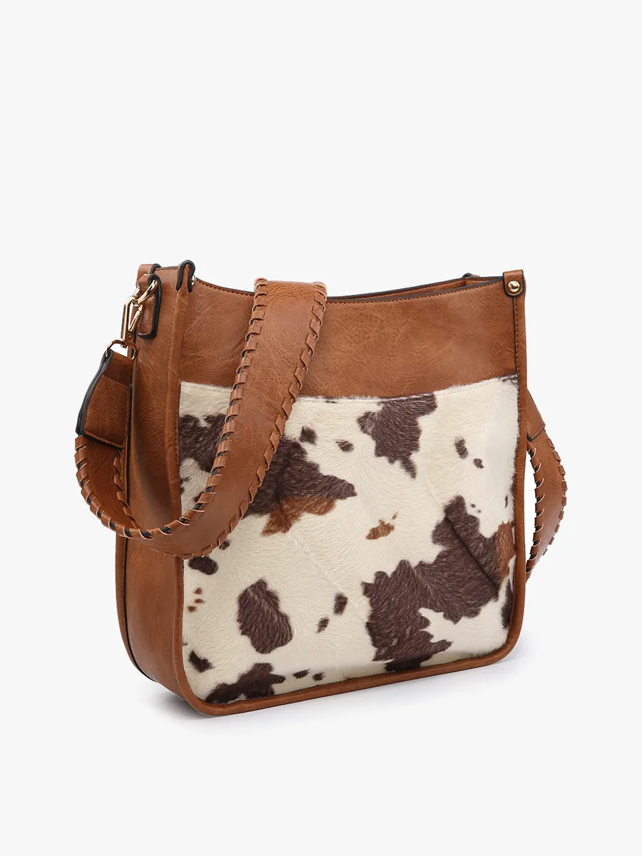 Chloe Vegan Cow Crossbody sold by Jen & Co. product image thumbnail 2