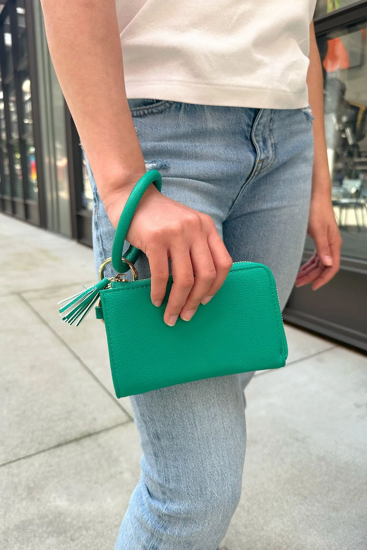 Liv Vegan Bangle Wristlet sold by Jen & Co. product image thumbnail 5