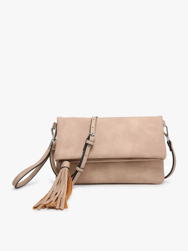 Austin Vegan Clutch/Crossbody sold by Jen & Co.
