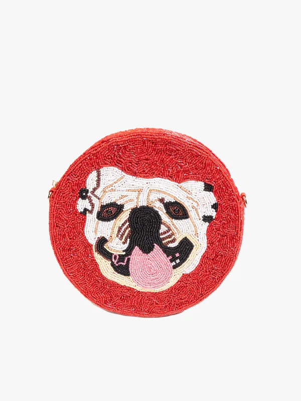 Phoenix Beaded Round Crossbody made by Jen & Co.