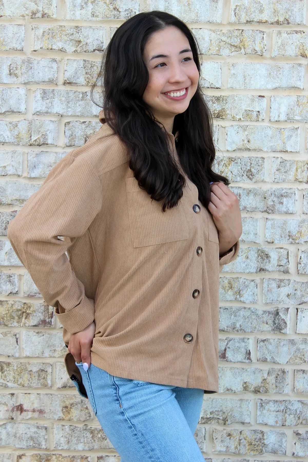 Pandora Patchwork Shacket sold by Jen & Co. product image thumbnail 3