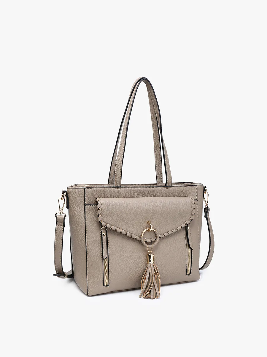 Phoebe Vegan Whipstitch Tote sold by Jen & Co. product image thumbnail 2