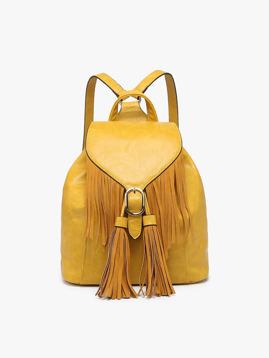 Jewel Vegan Bucket Backpack sold by Jen & Co.