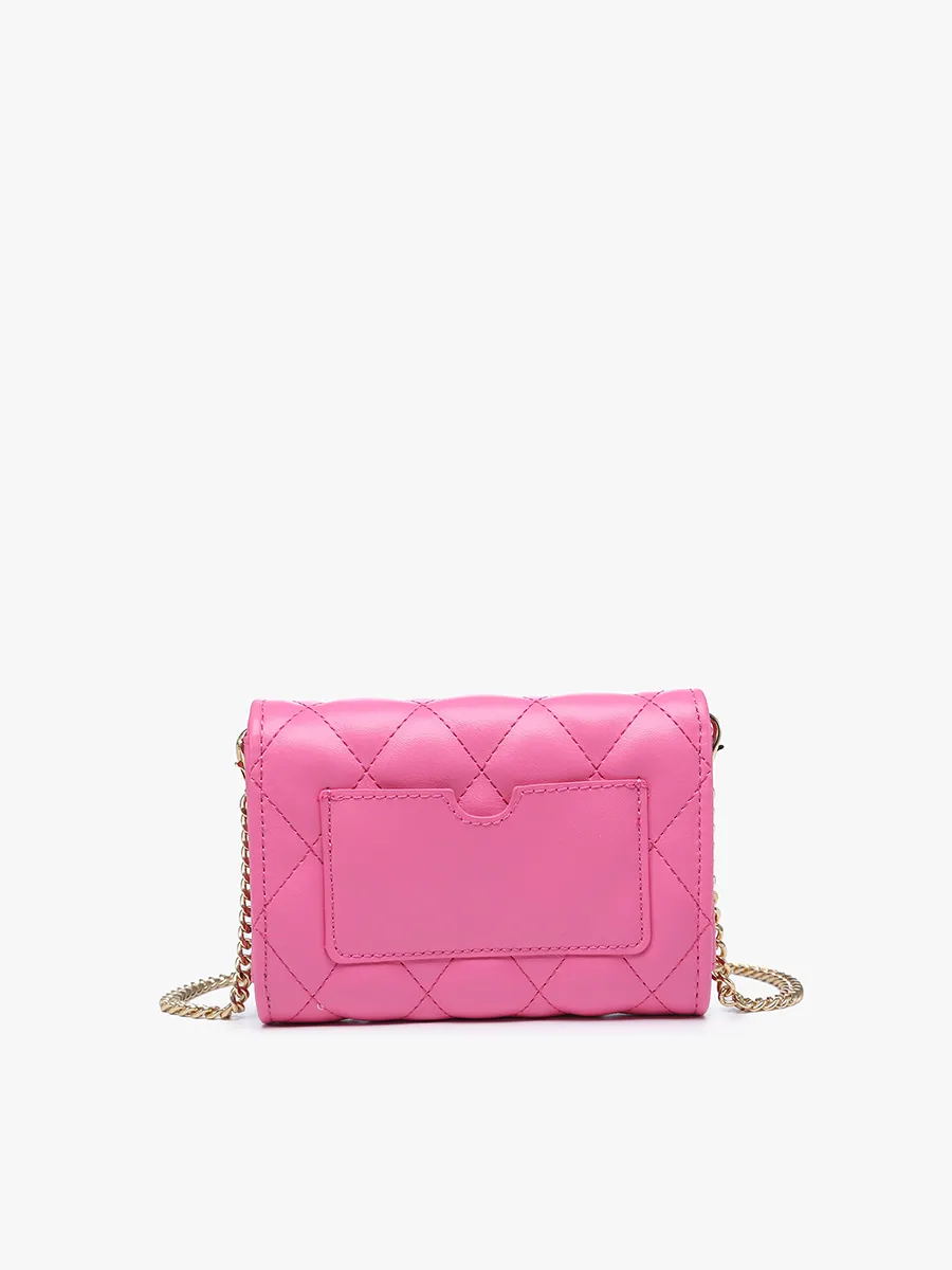 Everette Vegan Quilted Clutch/Crossbody sold by Jen & Co. product image thumbnail 3