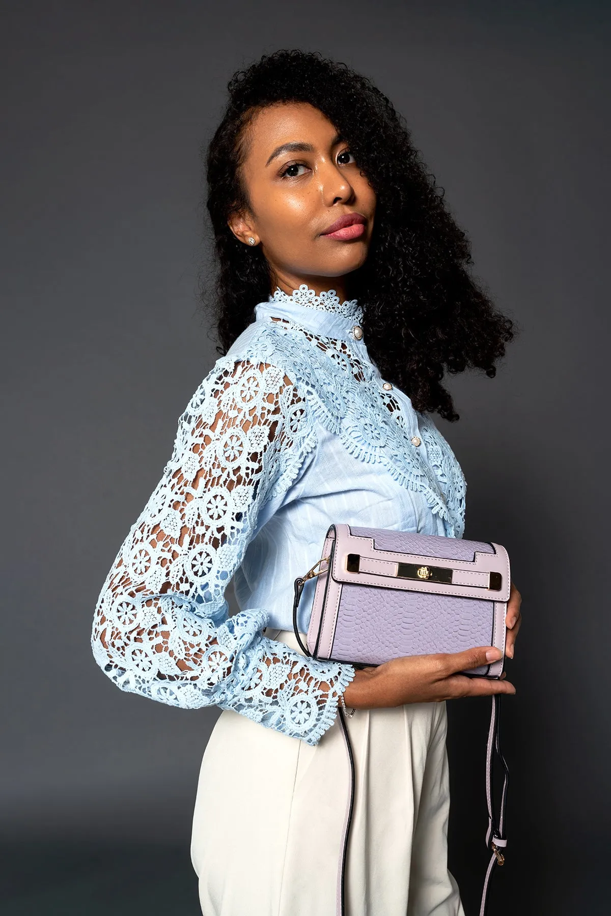 Etta Vegan Snake Crossbody sold by Jen & Co. product image thumbnail 5