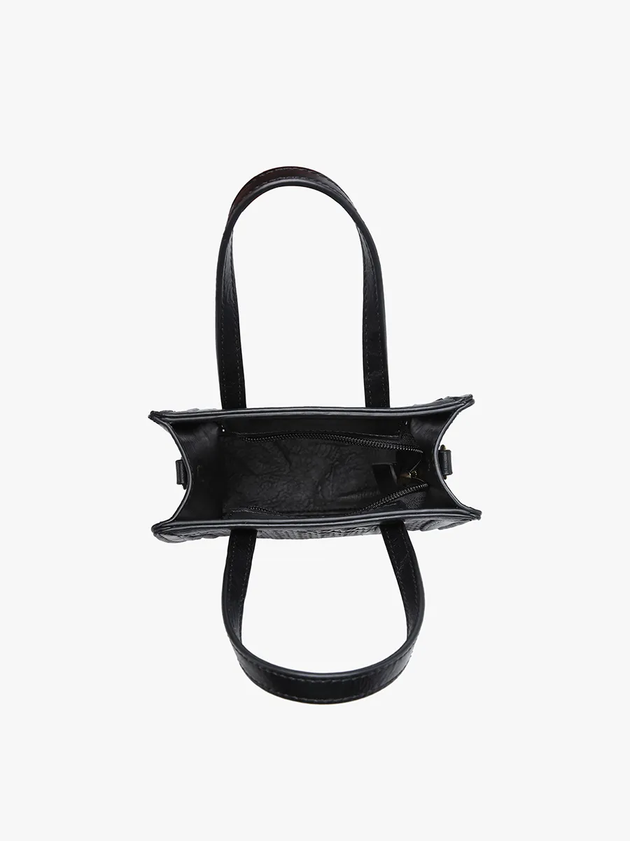 Emmie Vegan Rattan Satchel sold by Jen & Co. product image thumbnail 3