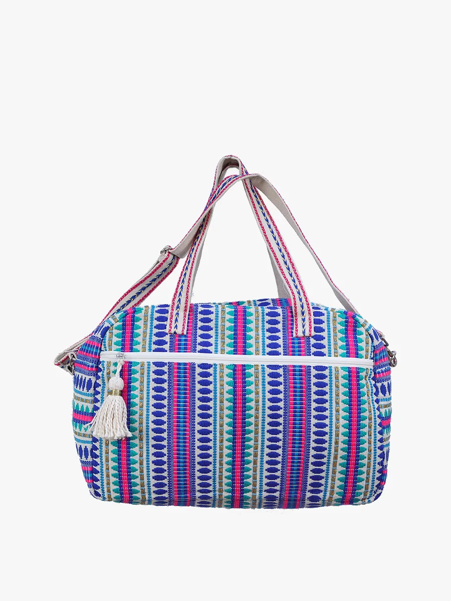 Sienna Striped Weekender sold by Jen & Co. product image thumbnail 3