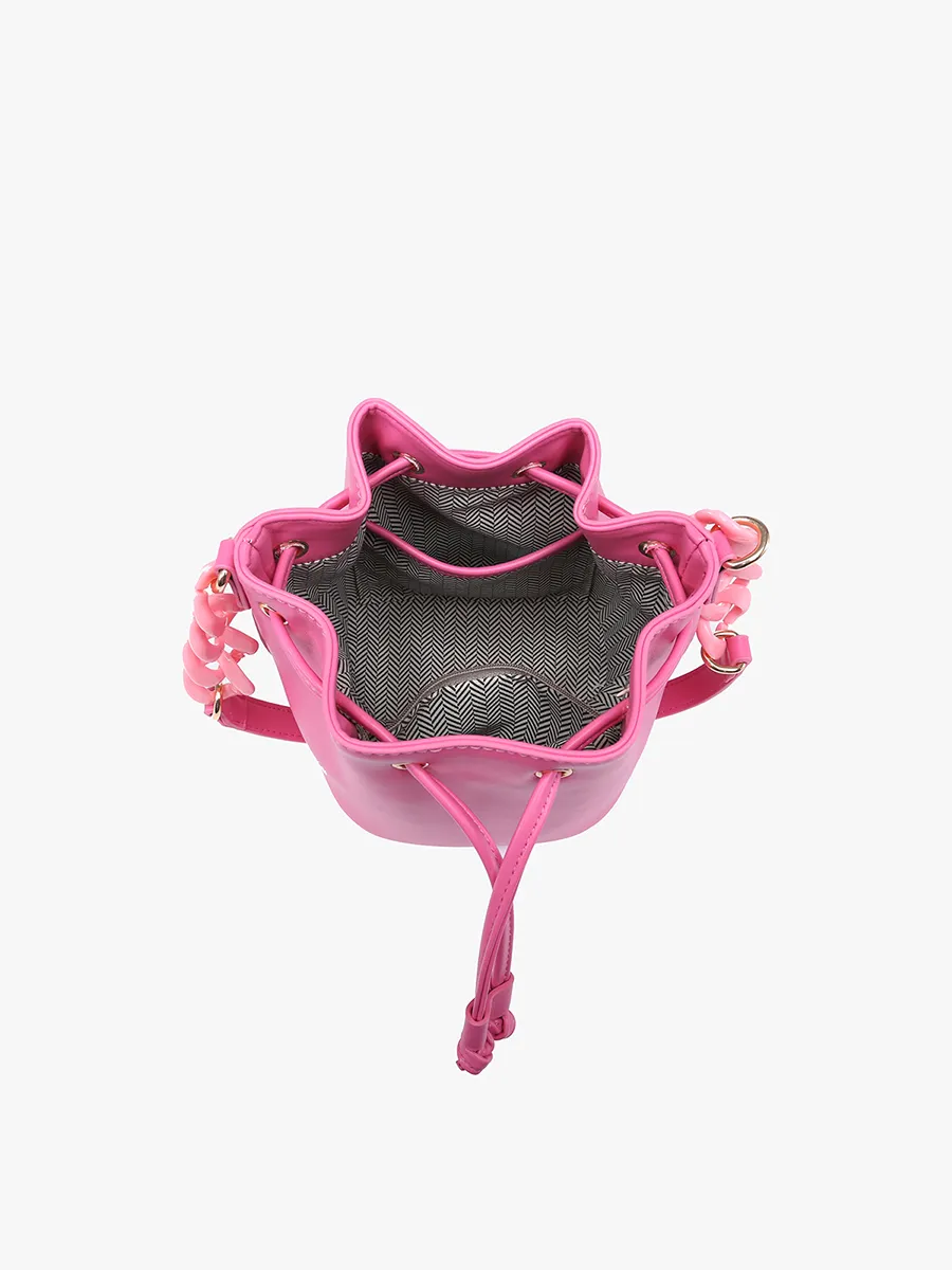 Cordelia Vegan Drawstring Bucket Bag sold by Jen & Co. product image thumbnail 4
