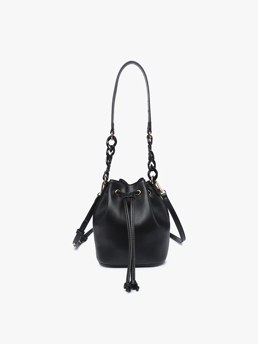 Cordelia Vegan Drawstring Bucket Bag sold by Jen & Co. product image thumbnail 5