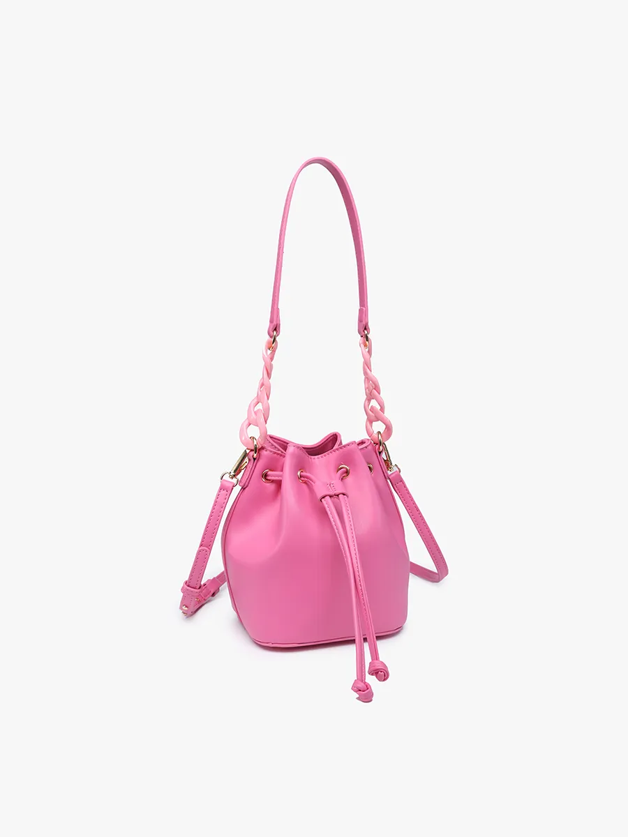Cordelia Vegan Drawstring Bucket Bag sold by Jen & Co. product image thumbnail 2