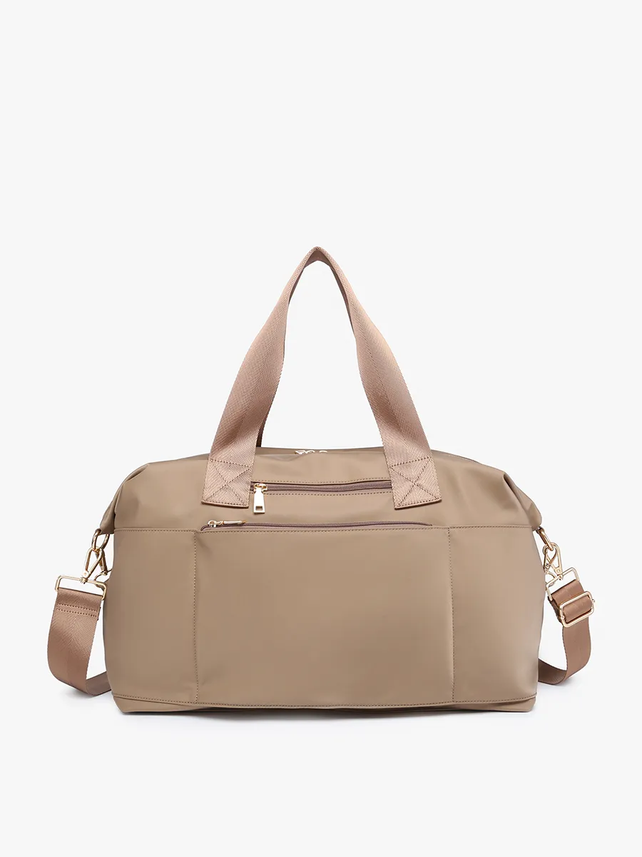 Navy Vegan Nylon Weekender sold by Jen & Co. product image thumbnail 4