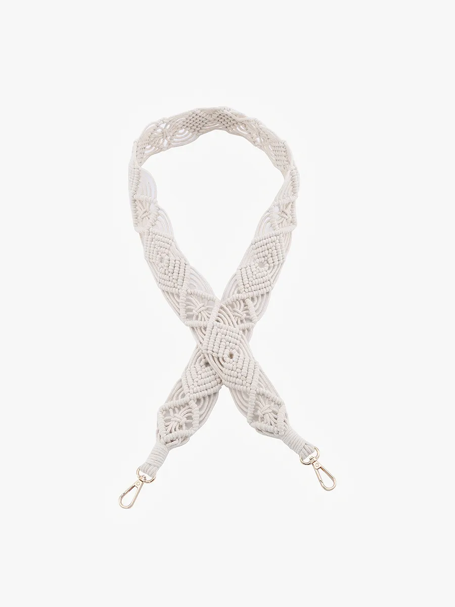 Macrame Strap sold by Jen & Co.