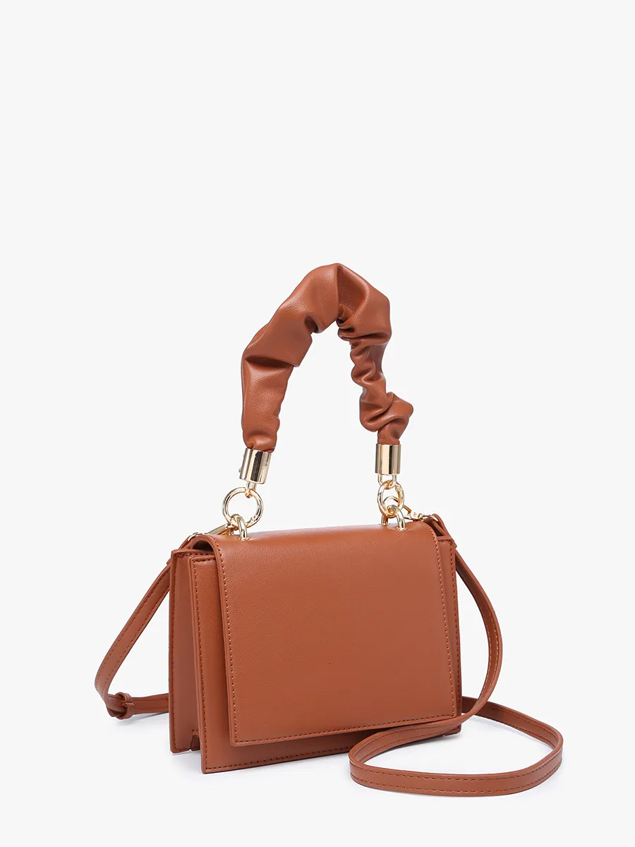 Layne Vegan Ruched Handle Satchel sold by Jen & Co. product image thumbnail 2