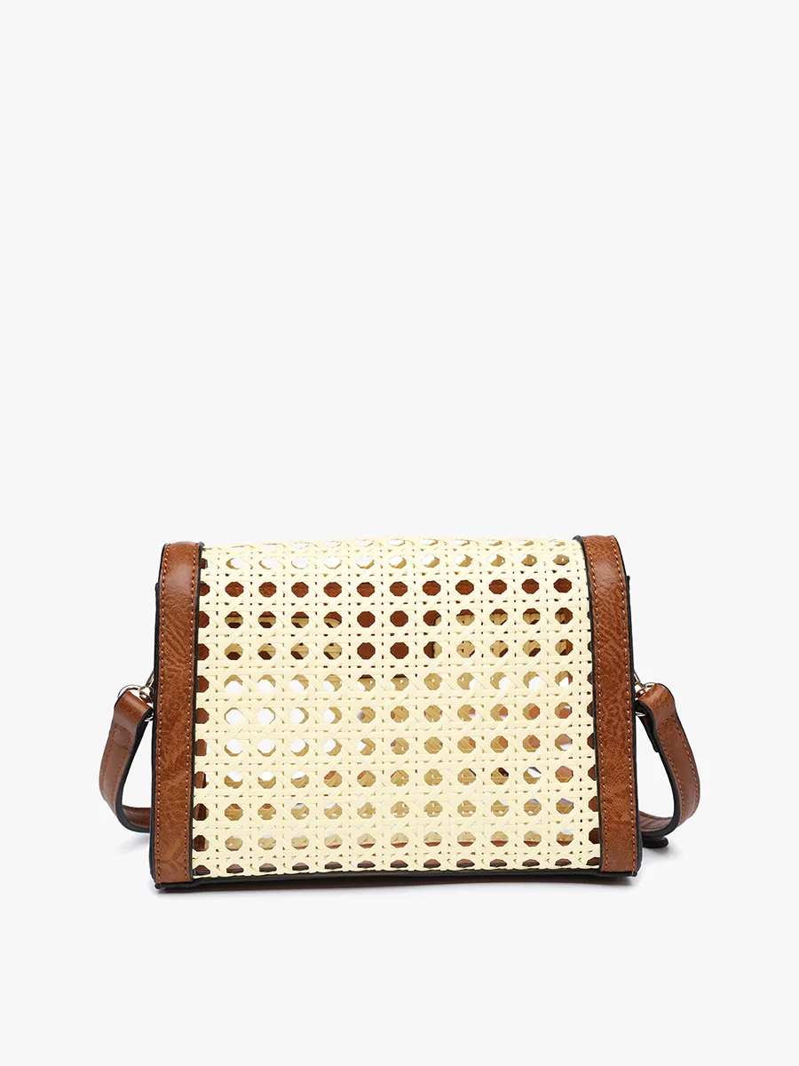 Etta Vegan Rattan Crossbody sold by Jen & Co. product image thumbnail 3
