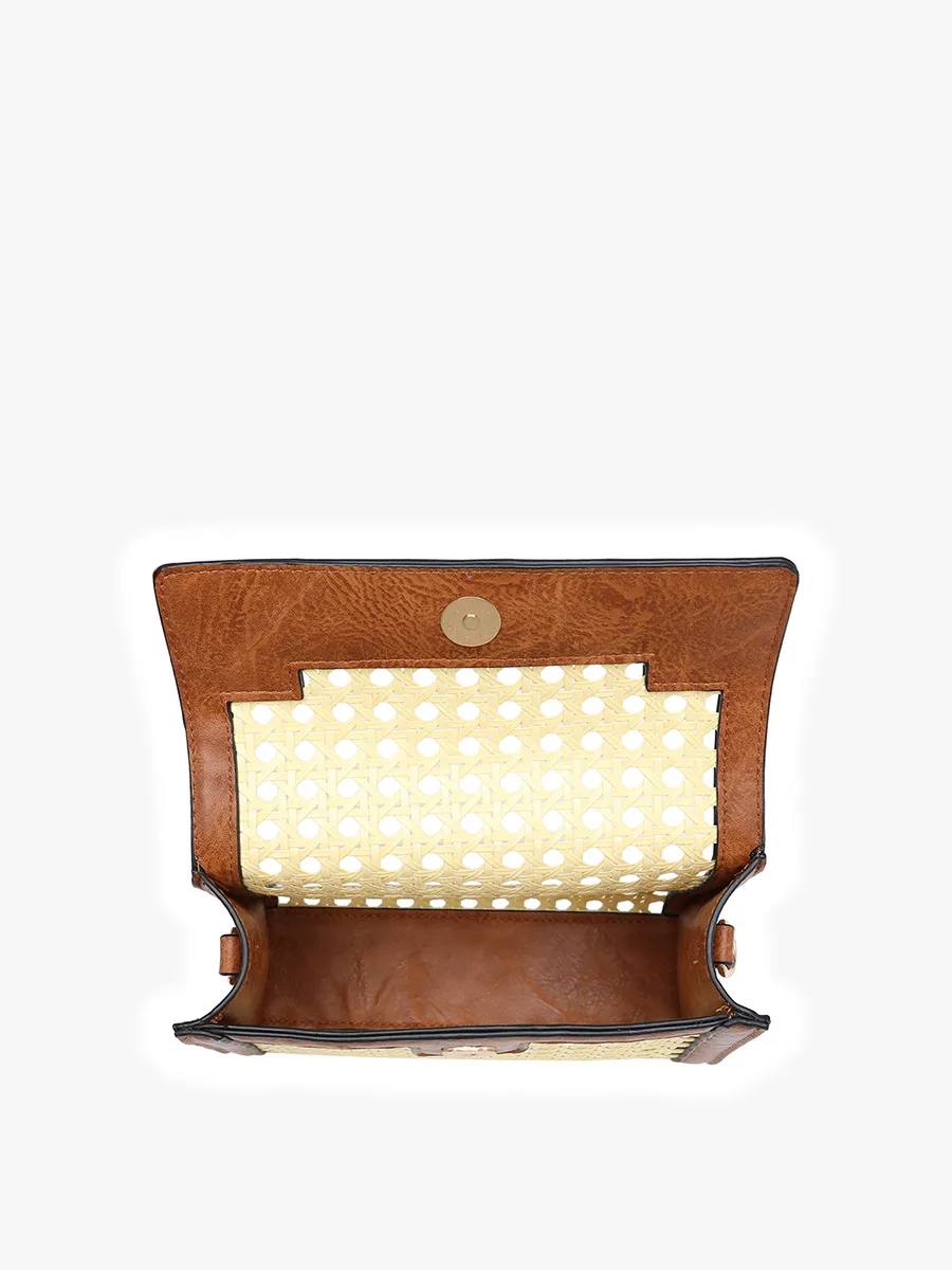 Etta Vegan Rattan Crossbody sold by Jen & Co. product image thumbnail 4